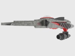 Antonov an-300 spaceship 3D Model