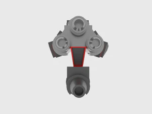 Antonov an-300 spaceship 3D Model
