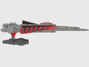 Antonov an-300 spaceship 3D Model