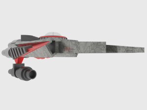 Antonov an-300 spaceship 3D 모델