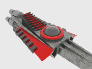 Antonov an-300 spaceship 3D Model