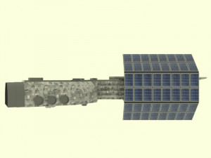 Antonov spaceship station Model 3D