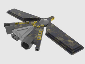 Cosmos 500-s spaceship 3D Model