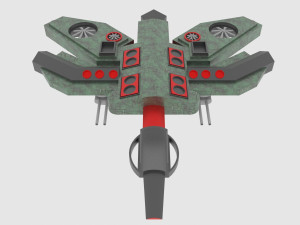 Cosmos 800-e spaceship 3Dモデル