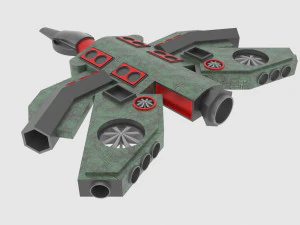 Cosmos 800-e spaceship 3D Model