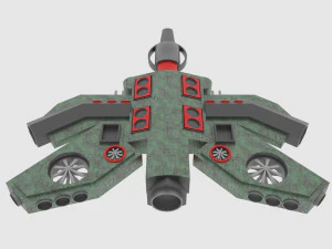 Cosmos 800-e spaceship 3D Model