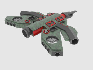 Cosmos 800-e spaceship 3Dモデル