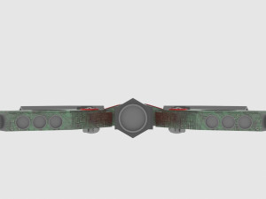 Cosmos 800-e spaceship 3Dモデル