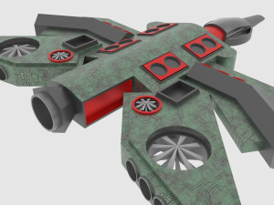 Cosmos 800-e spaceship 3Dモデル