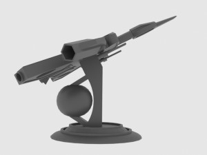 Cosmos 800-e spaceship 3Dモデル