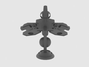 Cosmos 800-e spaceship 3Dモデル