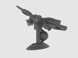 Cosmos 800-e spaceship 3Dモデル