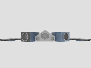 Cosmos 800-s spaceship 3D Model