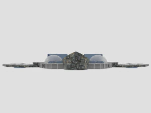 Cosmos 800-s spaceship 3D Model