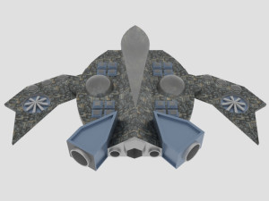 Cosmos 800-s spaceship 3D Model