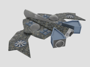 Cosmos 800-s spaceship 3D Model