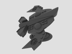 Cosmos 800-s spaceship 3D Model