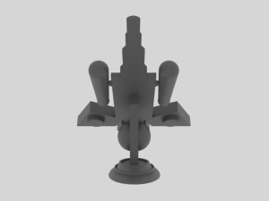Cosmos 900-e spaceship Model 3D
