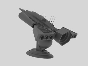 Cosmos 900-e spaceship Model 3D