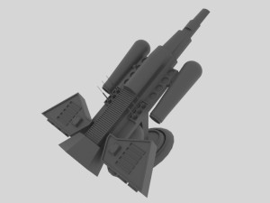 Cosmos 900-e spaceship Model 3D