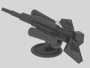 Cosmos 900-e spaceship Model 3D
