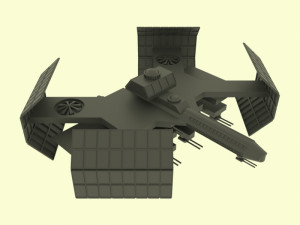 Cosmos space station Modello 3D