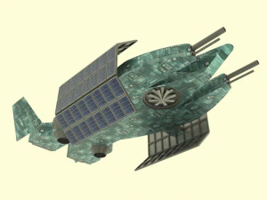 Es - 300 spaceship 3D Model