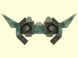 Es - 300 spaceship 3D Model