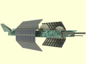 Es - 300 spaceship 3D Model