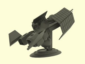 Es - 300 spaceship 3D Модель