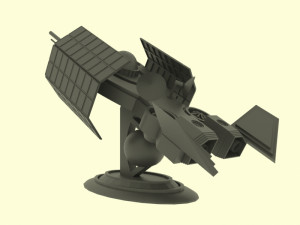 Es - 300 spaceship 3D Модель