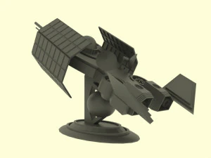 Es - 300 spaceship 3D Model