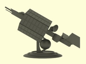 Es - 300 spaceship 3D Модель