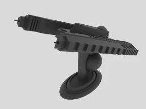 Es-1000 spaceship 3D Model