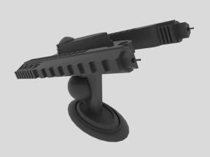Es-1000 spaceship 3D Model