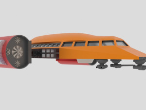 Jupiter - 300 spaceship 3D Модель