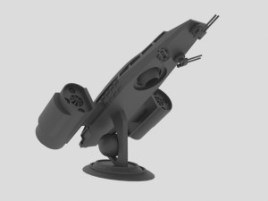 Jupiter - 300 spaceship 3D Модель