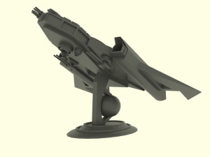 Jupiter - 500 spaceship 3D 模型