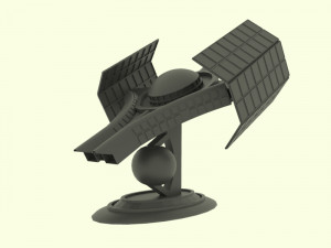 Jupiter - 800 spaceship Model 3D