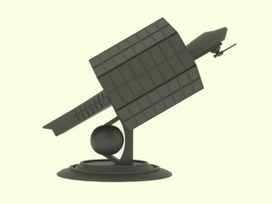 Jupiter - 800 spaceship Model 3D