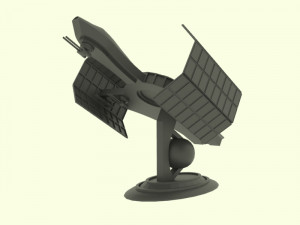 Jupiter - 800 spaceship Model 3D