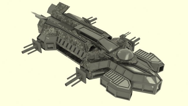 Mars - a300 spaceship Modèle 3D .c4d .max .obj .3ds .fbx .stl .blend 