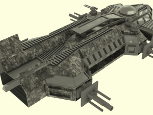 Mars - a300 spaceship Modèle 3D