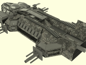 Mars - a300 spaceship Modèle 3D