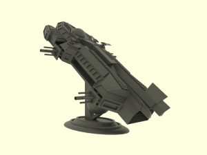 Mars - a300 spaceship Modèle 3D