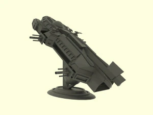Mars - a300 spaceship 3D Model