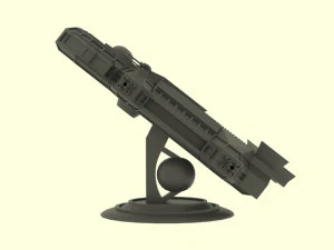 Mars - a300 spaceship 3D Model