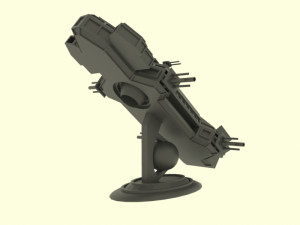 Mars - a300 spaceship Modèle 3D