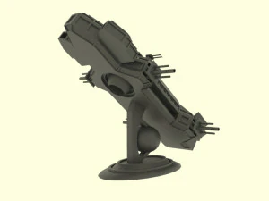 Mars - a300 spaceship 3D Model