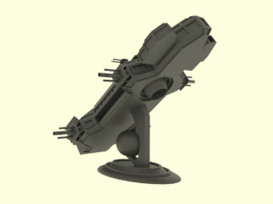 Mars - a300 spaceship Modèle 3D